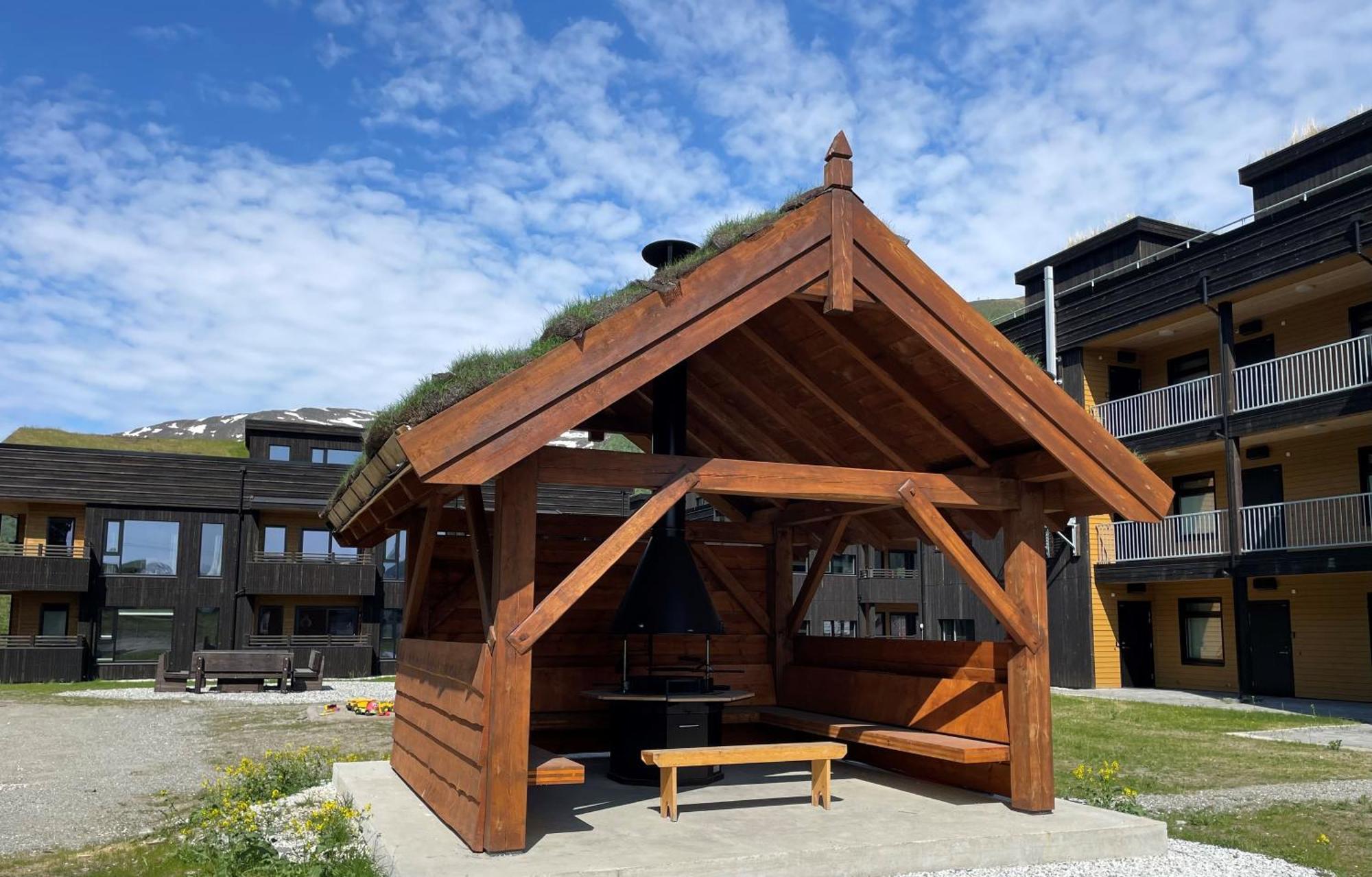 Overnatting Pa Helgatun Fjellpensjonat As I Myrkdalen Vossestrand Exterior foto